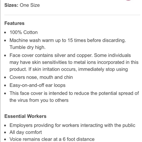 Tie dye face mask - Picture 6 of 6